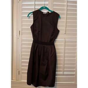CARVEN DRESS BROWN SIZE 38